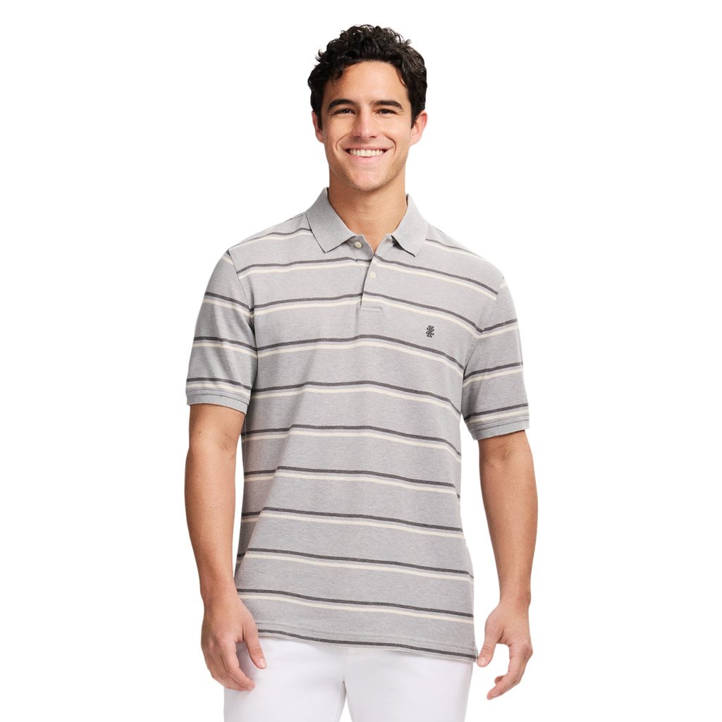 IZOD Golf Grid Polo - Black